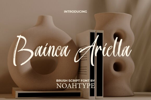Bainca Ariella Font Review for Brand Designers