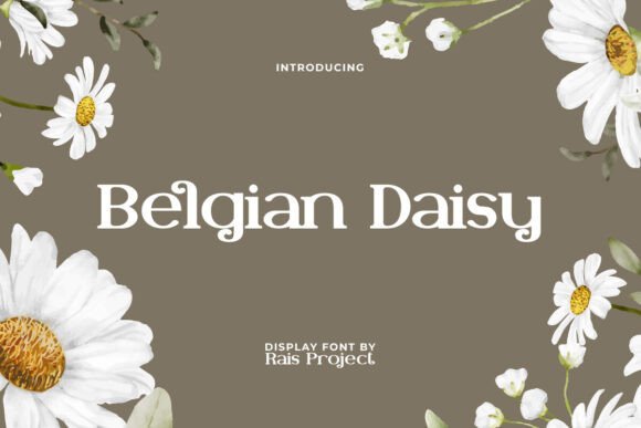 Belgian Daisy Font for Modern Web Design