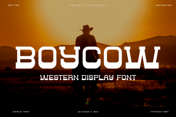 Boycow Font for Bold Western Campaigns