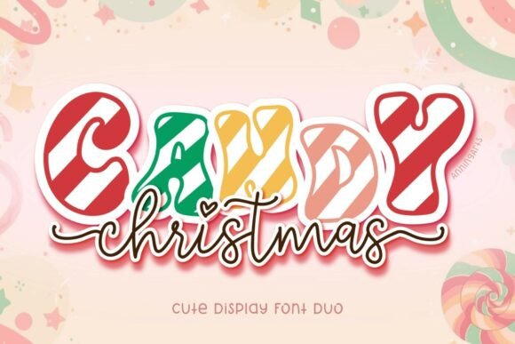 Candy Christmas Duo: The Perfect Holiday Typeface