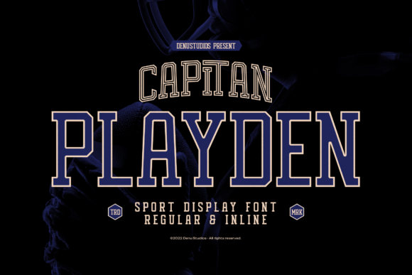 Capitan Playden Font for Bold Web Headlines