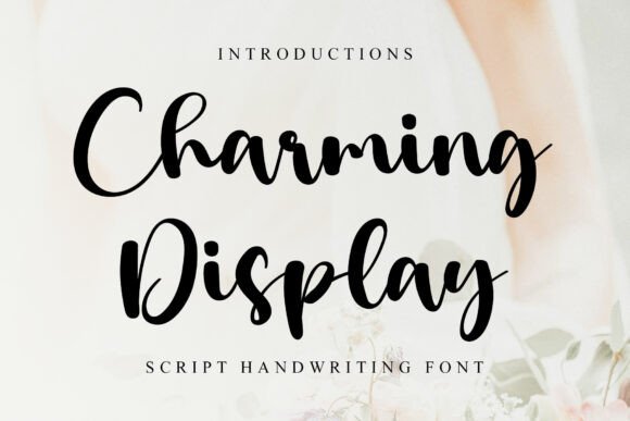Charming Display: An Elegant Typeface for Editorial Design