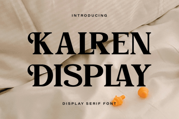 Creating Vintage Elegance with Klaren Display Font