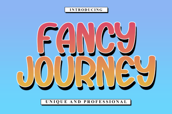 Fancy Journey Font for Professional Branding