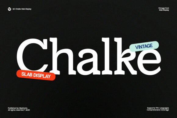 Gc Chalke Typeface Review for Campaign Design
