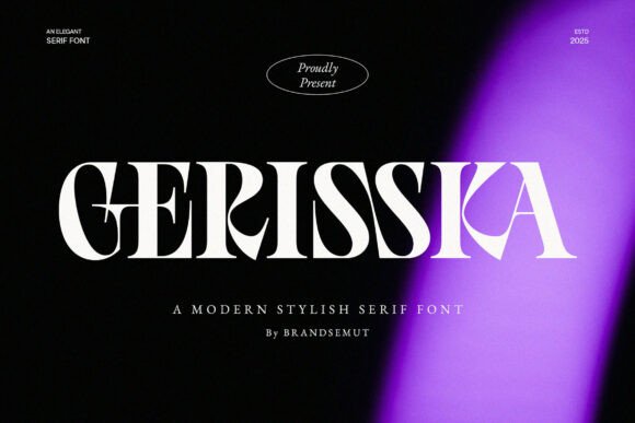 Gerisska: Elegant Serif Font for Luxury Branding
