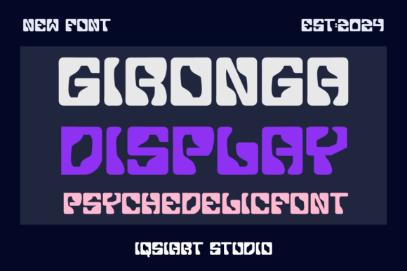 Gironga Display Typeface for Bold Campaigns