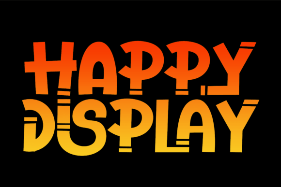 Happy Display Typeface Review for Editorial Design