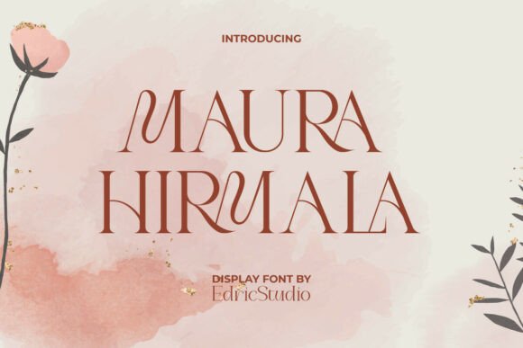 Maura Hirmala Font for Elegant Branding