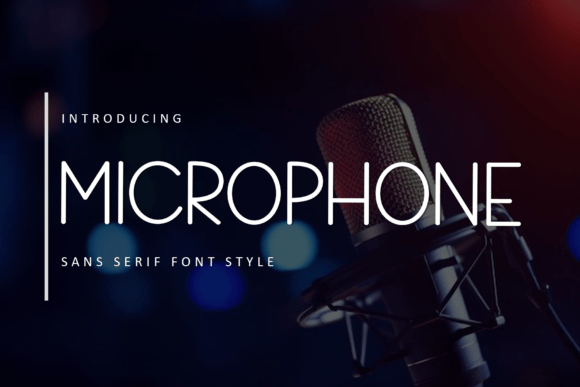 Microphone Font: A Minimalist Display Typeface Review