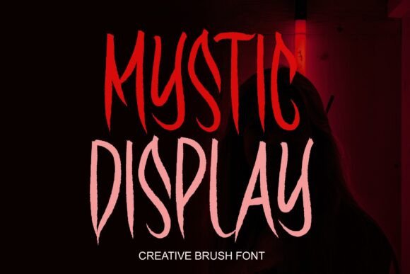 Mystic Display: The Bold Script Font for Handmade Brands