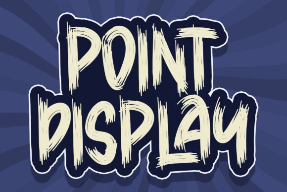 Point Display: A Typeface for Editorial Elegance