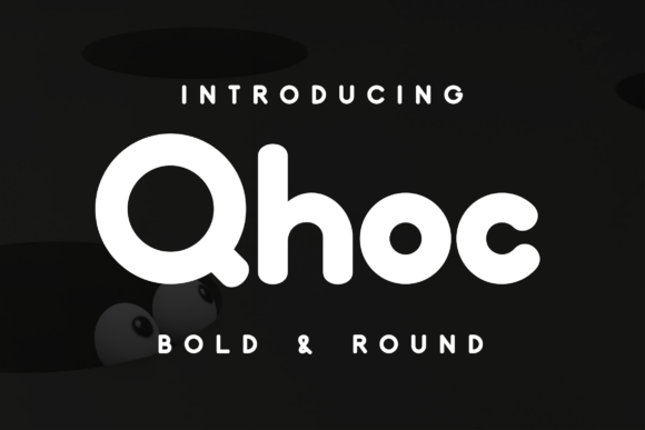 Qhoc Typeface: Bold Branding for Modern Businesses