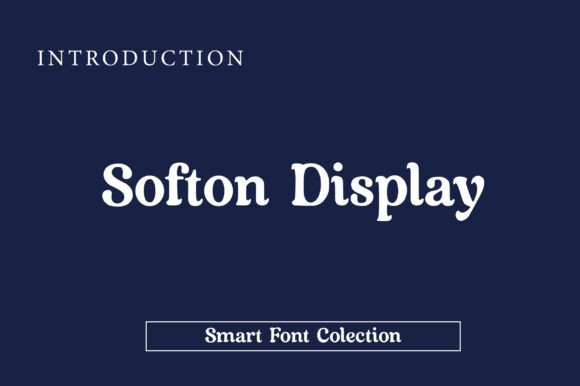 Softon Display: The Bold Serif Font for Elegant Branding