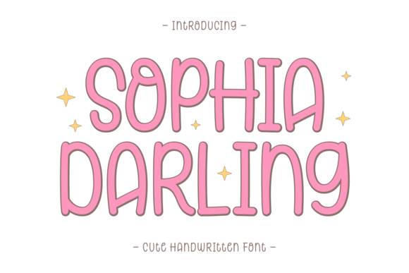 Sophia Darling: The Script Handwritten Font for Marketers
