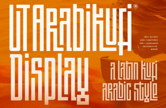 Ut Arabikufi Display: A Modern Typeface for Makers