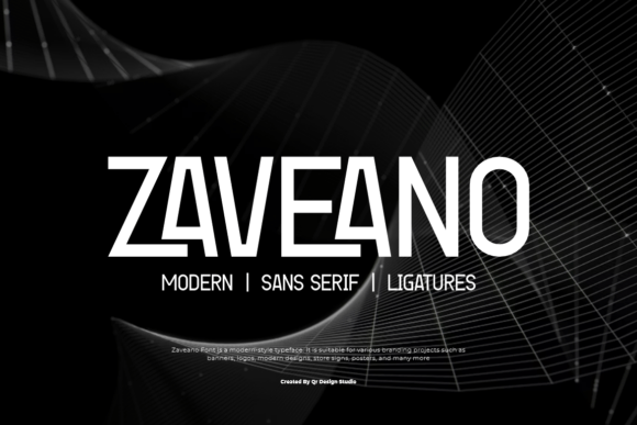 Zaveano Font: Elevate Your Brand Identity